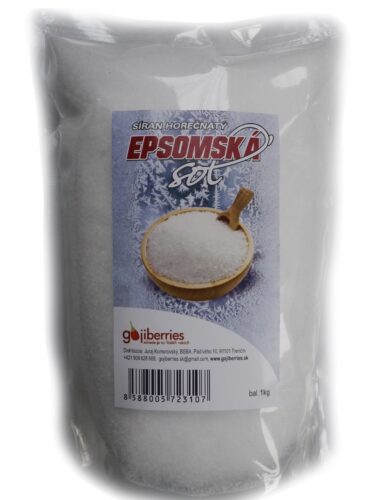 Gojiberries Epsomská soľ kúpeľová 1 kg