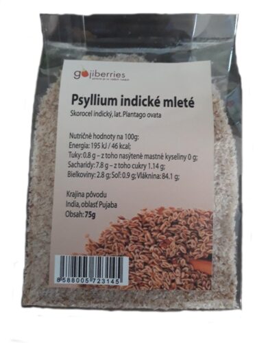 Gojiberries Psyllium indické mleté 75 g