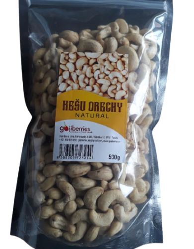 Gojiberries Kešu orechy W320 natural 500 g