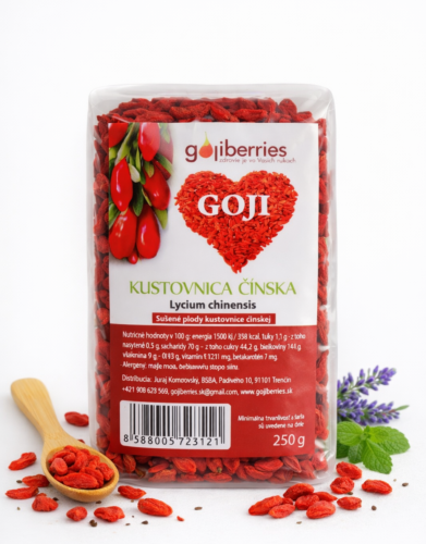 Gojiberries Goji Kustovnica čínska 250 g