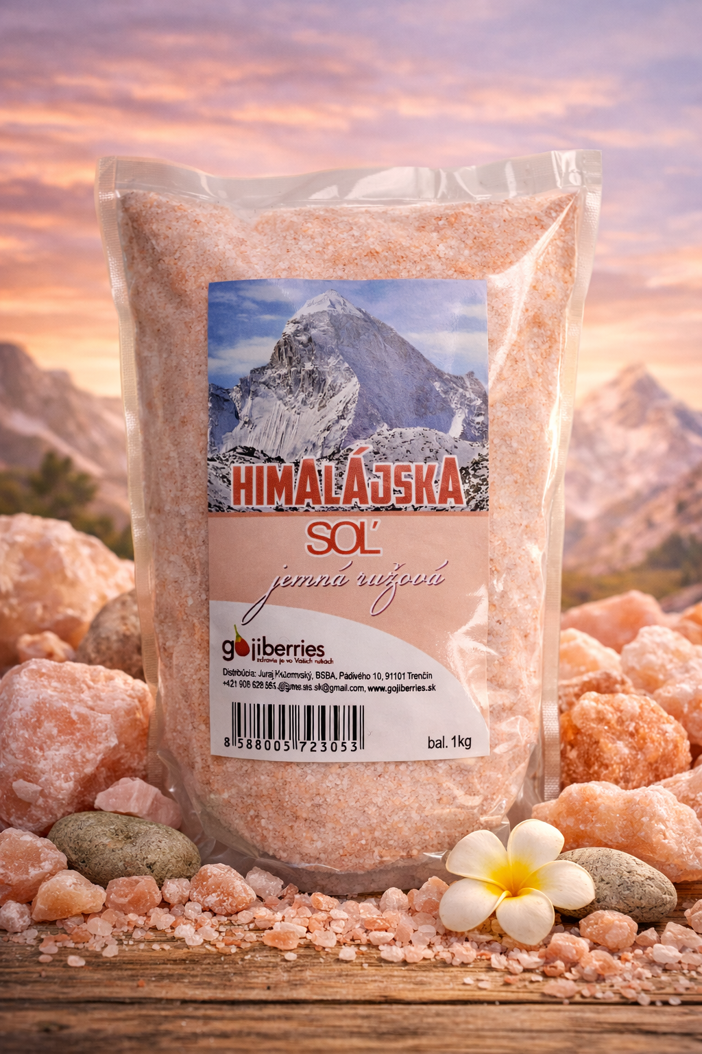 Gojiberries Himalájska soľ ružová 1 kg