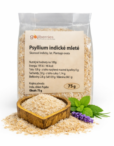 Gojiberries Psyllium indické mleté 75 g